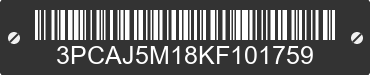 2019 INFINITI QX50 3PCAJ5M18KF101759 VIN decoded