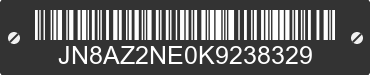 2019 INFINITI QX80 JN8AZ2NE0K9238329 VIN decoded