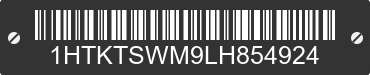 2020 INTERNATIONAL CV515 1HTKTSWM9LH854924 VIN decoded