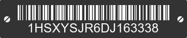 2013 INTERNATIONAL DF697 1HSXYSJR6DJ163338 VIN decoded