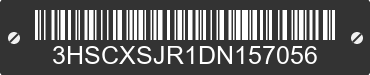 2013 INTERNATIONAL LF517 3HSCXSJR1DN157056 VIN decoded