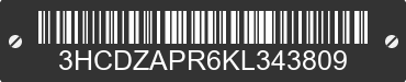 2019 INTERNATIONAL LT625 3HCDZAPR6KL343809 VIN decoded