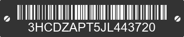 2018 INTERNATIONAL LT625 3HCDZAPT5JL443720 VIN decoded