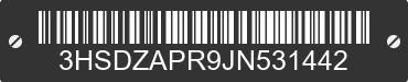 2018 INTERNATIONAL LT625 3HSDZAPR9JN531442 VIN decoded