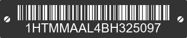 2011 INTERNATIONAL MA025 1HTMMAAL4BH325097 VIN decoded