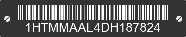2013 INTERNATIONAL MA025 1HTMMAAL4DH187824 VIN decoded
