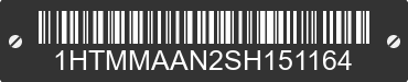 1995 INTERNATIONAL MA025 1HTMMAAN2SH151164 VIN decoded