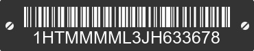 2018 INTERNATIONAL MA025 1HTMMMML3JH633678 VIN decoded