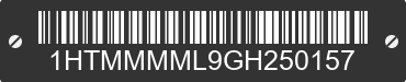 2016 INTERNATIONAL MA025 1HTMMMML9GH250157 VIN decoded