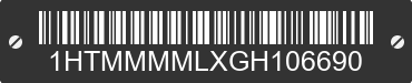 2016 INTERNATIONAL MA025 1HTMMMMLXGH106690 VIN decoded