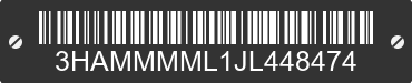 2018 INTERNATIONAL MA025 3HAMMMML1JL448474 VIN decoded