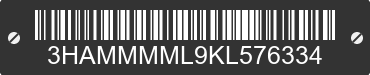 2019 INTERNATIONAL MA025 3HAMMMML9KL576334 VIN decoded