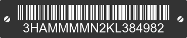 2019 INTERNATIONAL MA025 3HAMMMMN2KL384982 VIN decoded