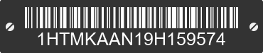 2009 INTERNATIONAL MA035 1HTMKAAN19H159574 VIN decoded