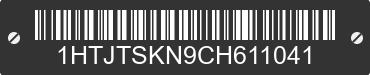 2012 INTERNATIONAL MA065 1HTJTSKN9CH611041 VIN decoded
