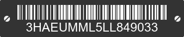 2020 INTERNATIONAL MV607 3HAEUMML5LL849033 VIN decoded