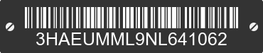 2022 INTERNATIONAL MV607 3HAEUMML9NL641062 VIN decoded