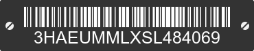 2025 INTERNATIONAL MV607 3HAEUMMLXSL484069 VIN decoded