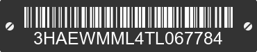 2026 INTERNATIONAL MV607 3HAEWMML4TL067784 VIN decoded