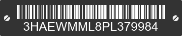 2023 INTERNATIONAL MV607 3HAEWMML8PL379984 VIN decoded