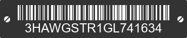 2016 INTERNATIONAL SF625 3HAWGSTR1GL741634 VIN decoded