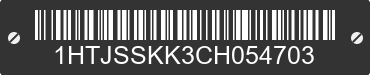 2012 INTERNATIONAL TA005 1HTJSSKK3CH054703 VIN decoded