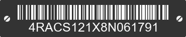 2008 INTERSTATE WEST CORP Interstate West Corp 4RACS121X8N061791 VIN decoded