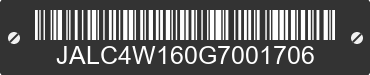 2016 ISUZU NPR-HD JALC4W160G7001706 VIN decoded