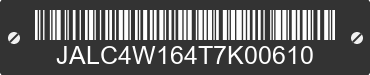 2026 ISUZU NPR-XD JALC4W164T7K00610 VIN decoded