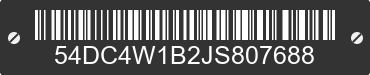 2018 ISUZU NPR/NPR-HD 54DC4W1B2JS807688 VIN decoded