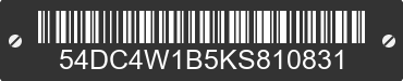 2019 ISUZU NPR/NPR-HD 54DC4W1B5KS810831 VIN decoded