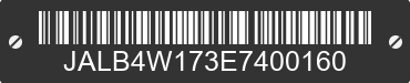2014 ISUZU NPR/NPR-HD JALB4W173E7400160 VIN decoded