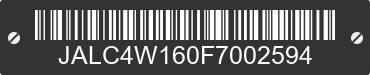 2015 ISUZU NPR/NPR-HD JALC4W160F7002594 VIN decoded