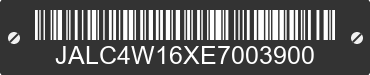 2014 ISUZU NPR/NPR-HD JALC4W16XE7003900 VIN decoded