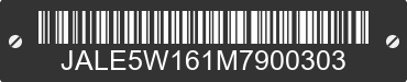 2021 ISUZU NQR JALE5W161M7900303 VIN decoded