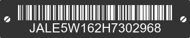 2017 ISUZU NRR JALE5W162H7302968 VIN decoded