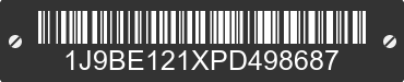 2023 J & C SUPPLIERS J & C SUPPLIERS 1J9BE121XPD498687 VIN decoded