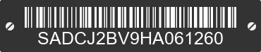 2017 JAGUAR F-Pace SADCJ2BV9HA061260 VIN decoded