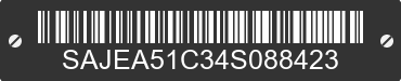 2004 JAGUAR X-Type SAJEA51C34S088423 VIN decoded