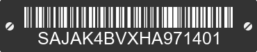 2017 JAGUAR XE SAJAK4BVXHA971401 VIN decoded