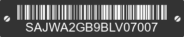 2011 JAGUAR XJ SAJWA2GB9BLV07007 VIN decoded