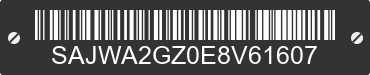 2014 JAGUAR XJ SAJWA2GZ0E8V61607 VIN decoded