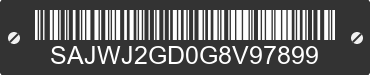 2016 JAGUAR XJ SAJWJ2GD0G8V97899 VIN decoded