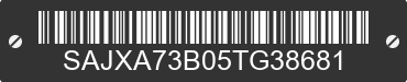 2005 JAGUAR XJ SAJXA73B05TG38681 VIN decoded