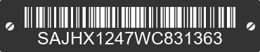 1998 JAGUAR XJ8 SAJHX1247WC831363 VIN decoded