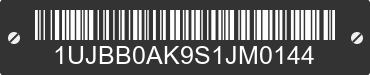 2025 JAY FEATHER 199MBS 1UJBB0AK9S1JM0144 VIN decoded
