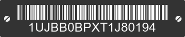 2026 JAY FEATHER 25RB 1UJBB0BPXT1J80194 VIN decoded