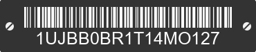 2026 JAY FEATHER 27 BH 1UJBB0BR1T14MO127 VIN decoded