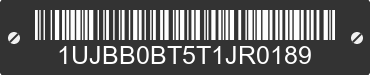 2026 JAY FEATHER 29 QBH 1UJBB0BT5T1JR0189 VIN decoded