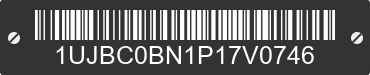 2023 JAY FLIGHT 264BH 1UJBC0BN1P17V0746 VIN decoded